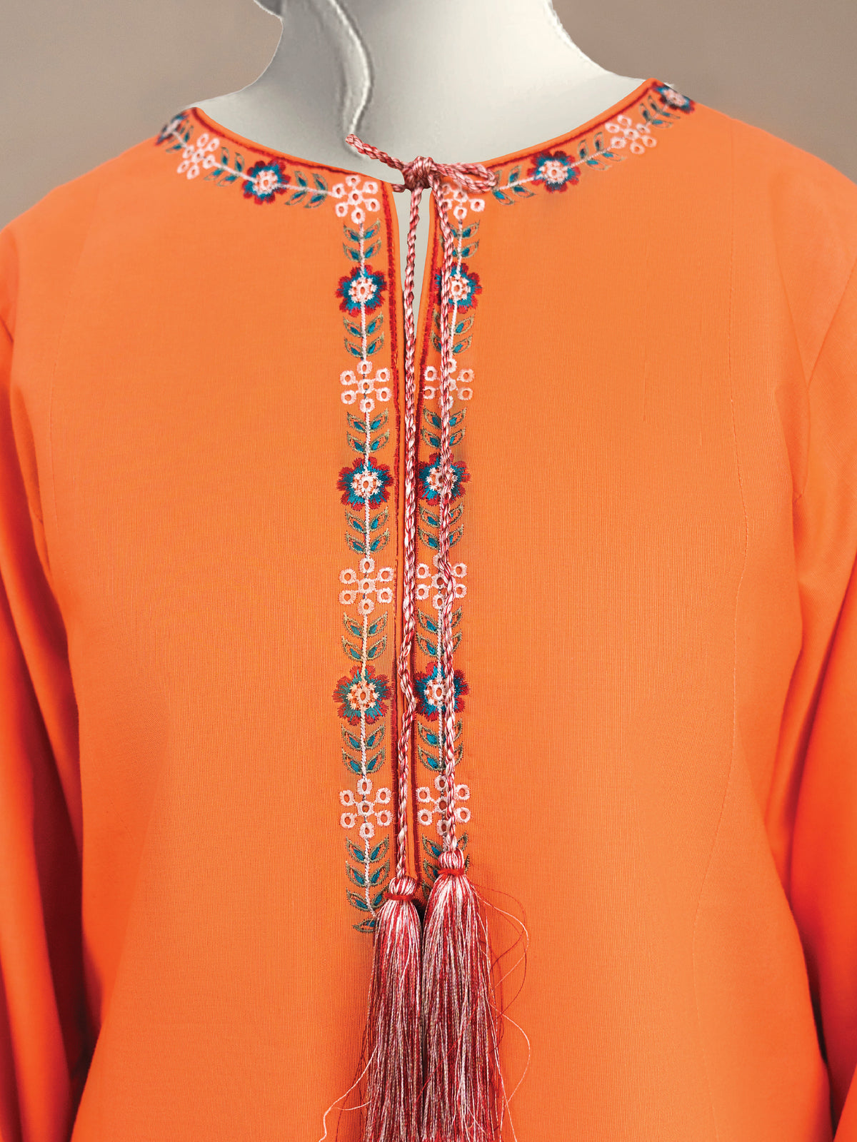Embroidered Khaddar| Stitched