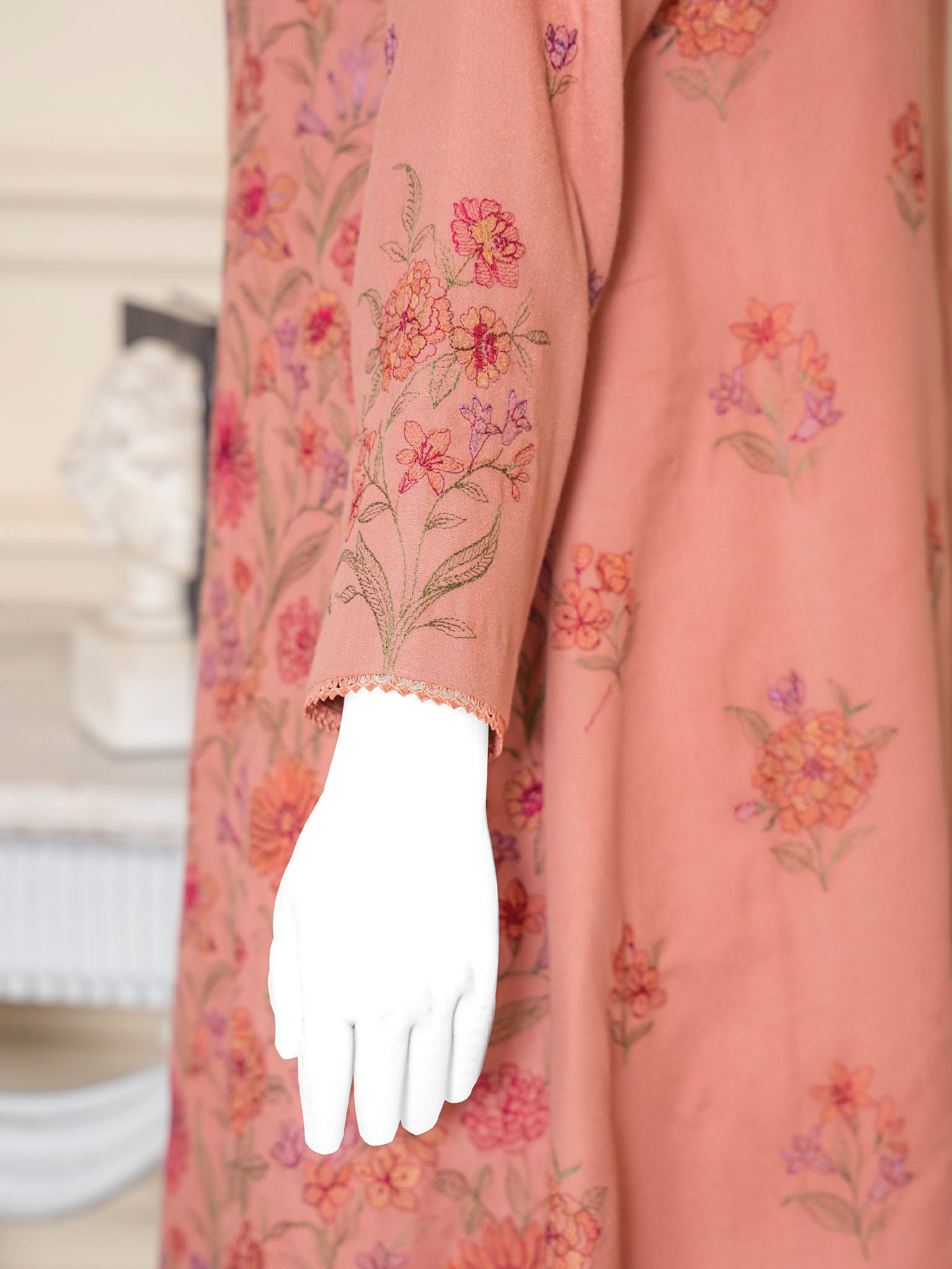 Embroidered Karandi