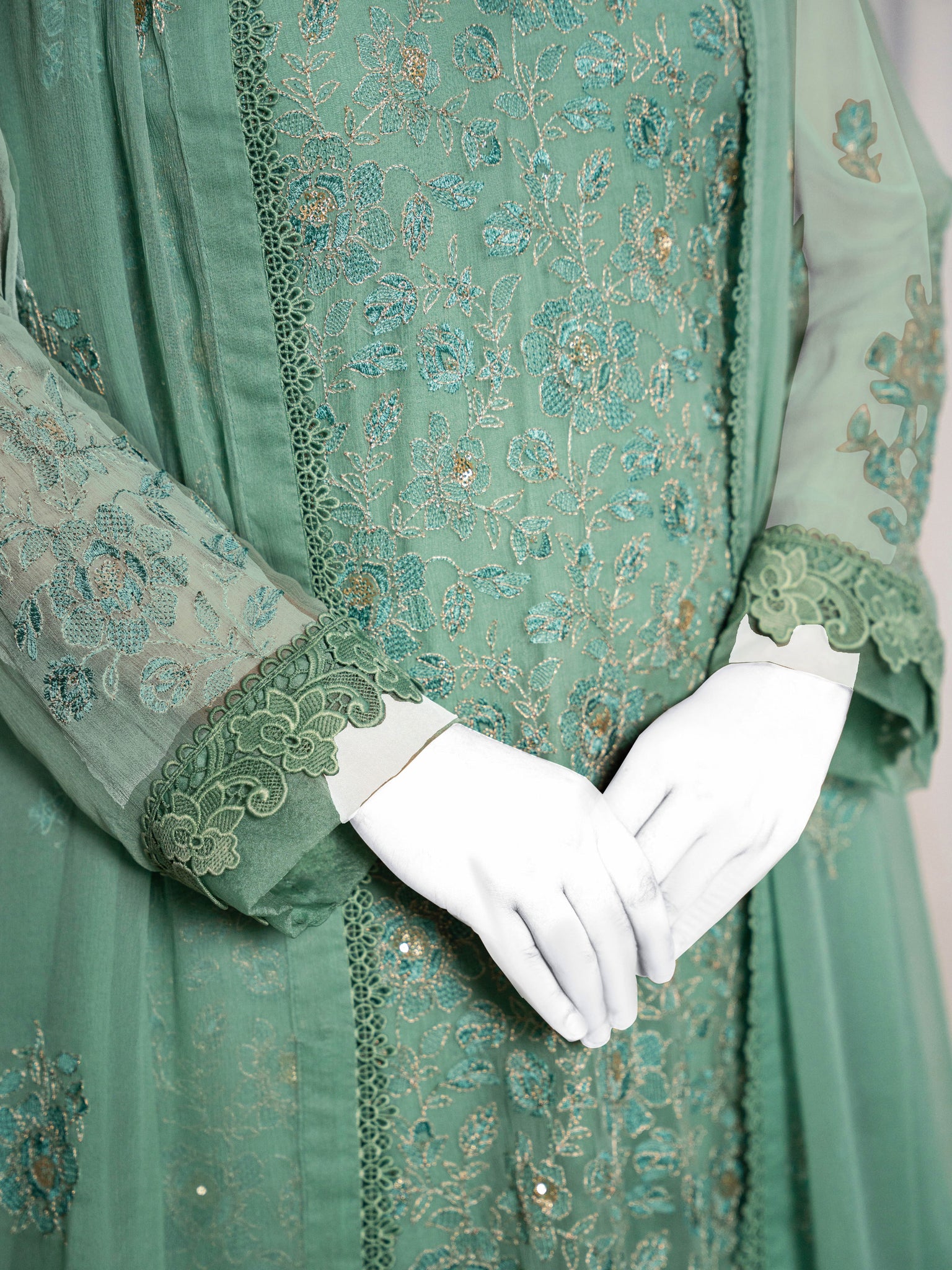 Embroidered Chiffon