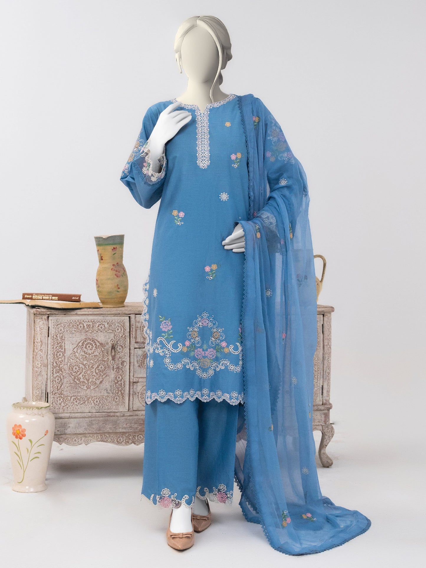 Embroidered Lawn | Stitched