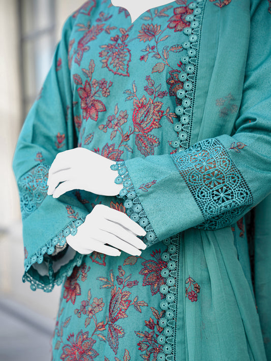 Embroidered Karandi