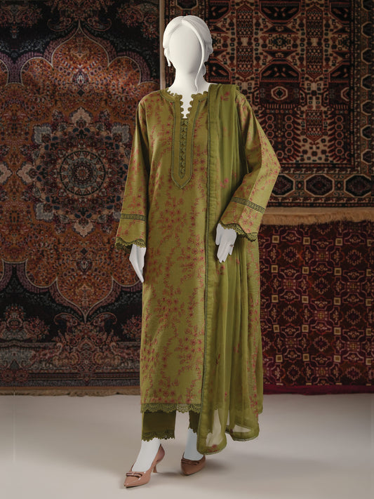 Embroidered Karandi