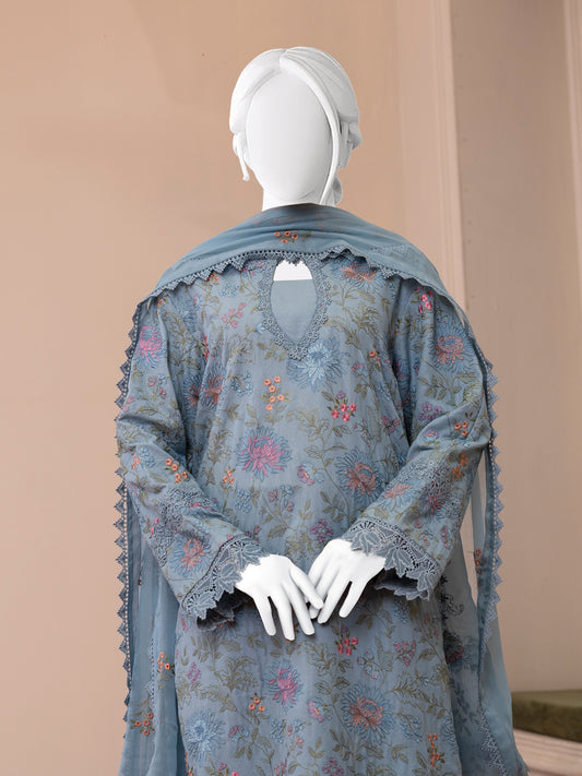 Embroidered Karandi
