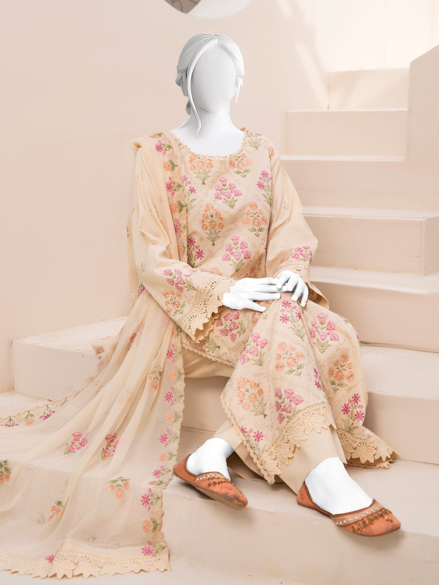 Embroidered Lawn