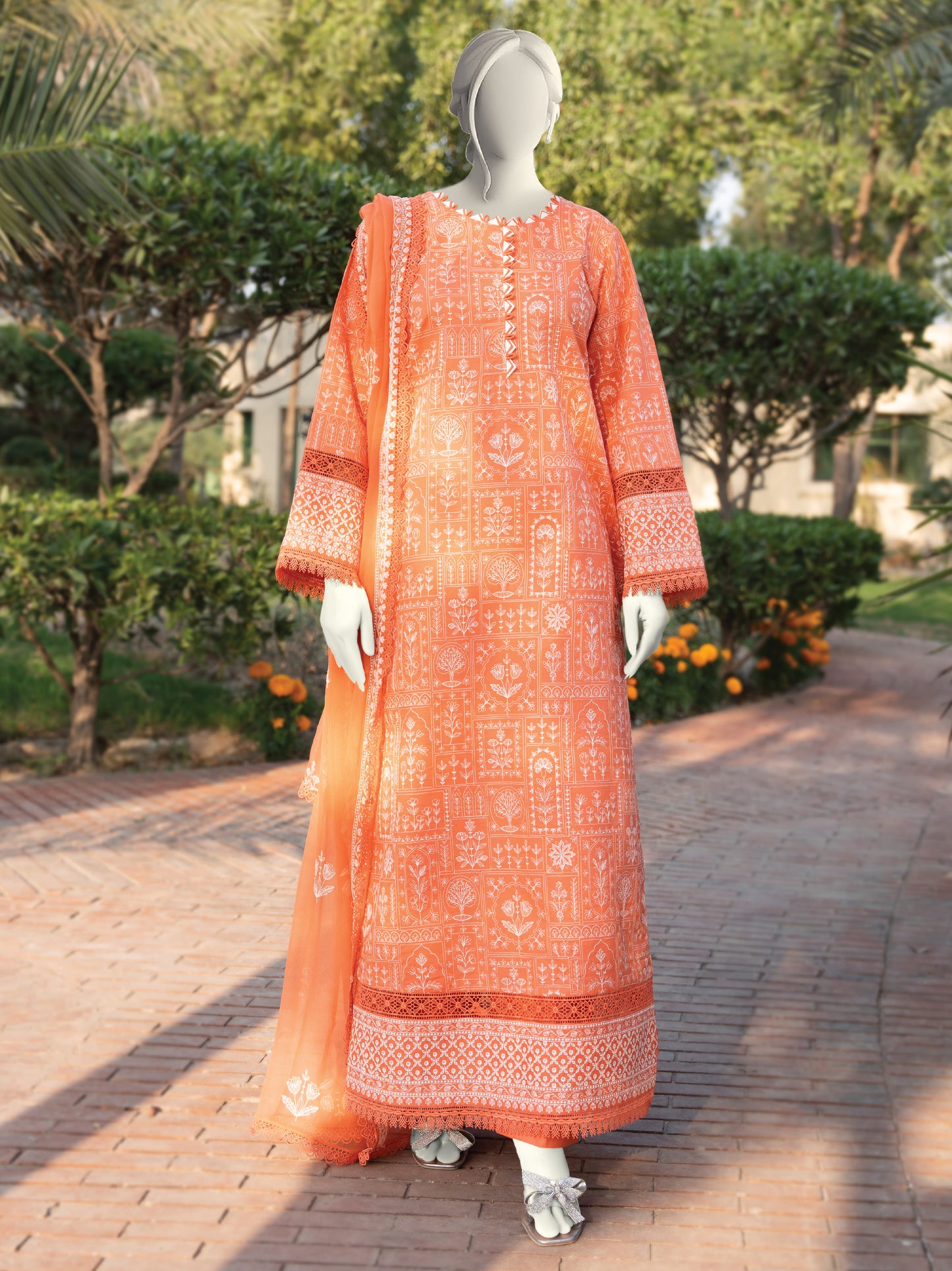 Embroidered Lawn