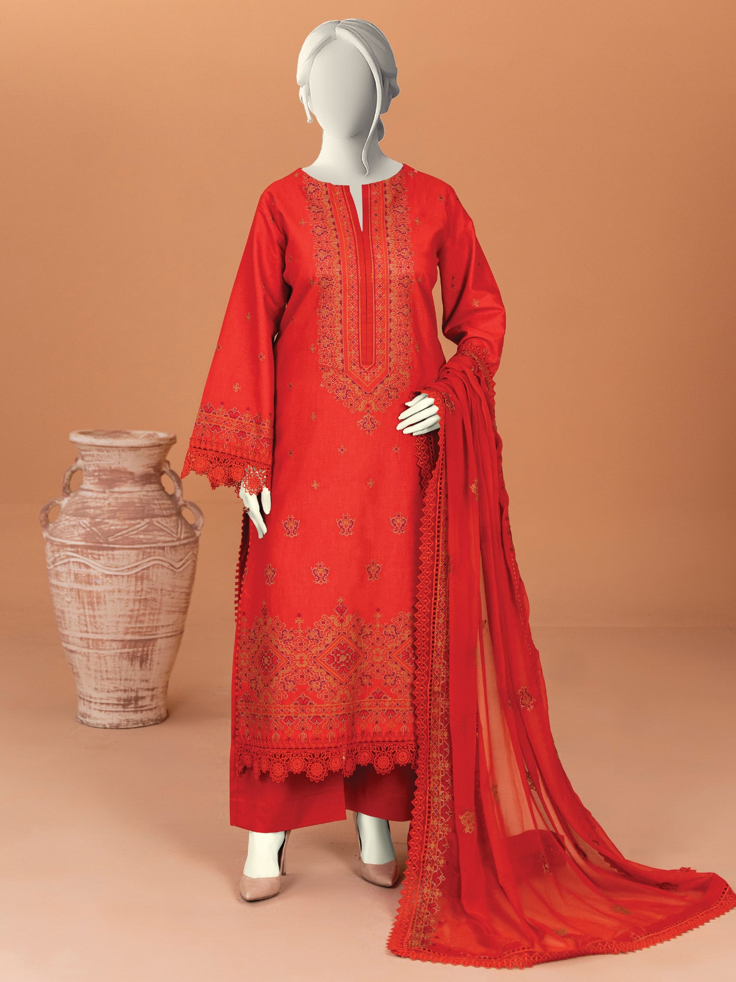 Embroidered Lawn