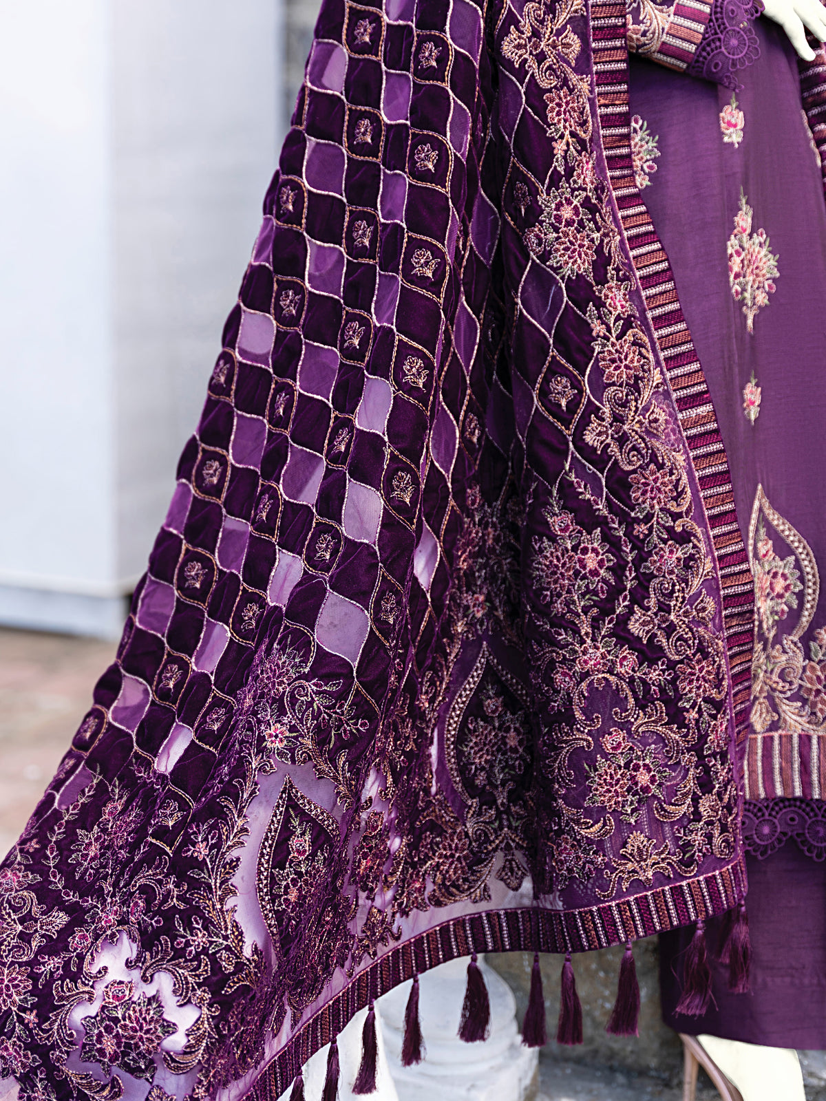 Velvet Shawl