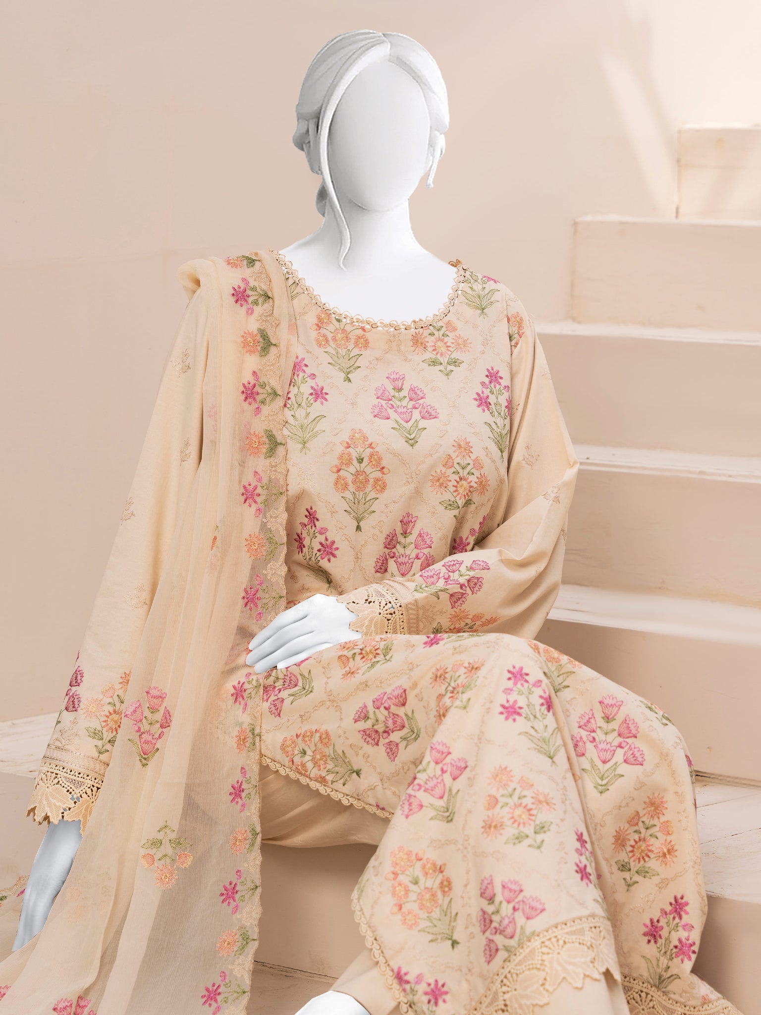 Embroidered Lawn