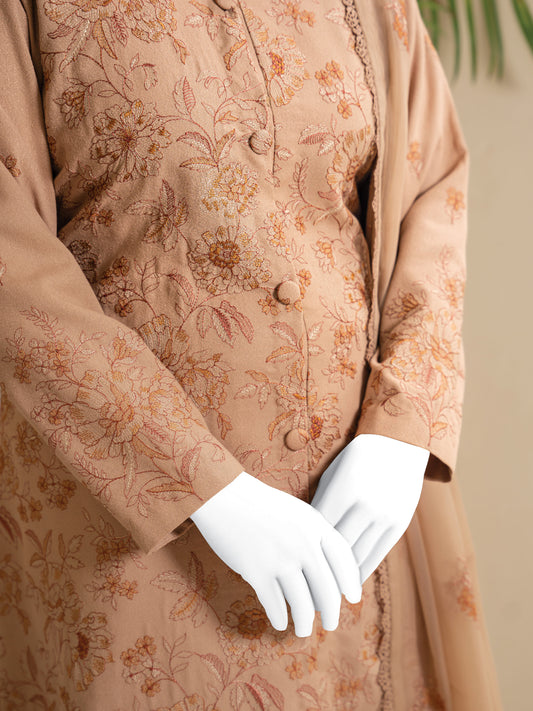 Embroidered Karandi