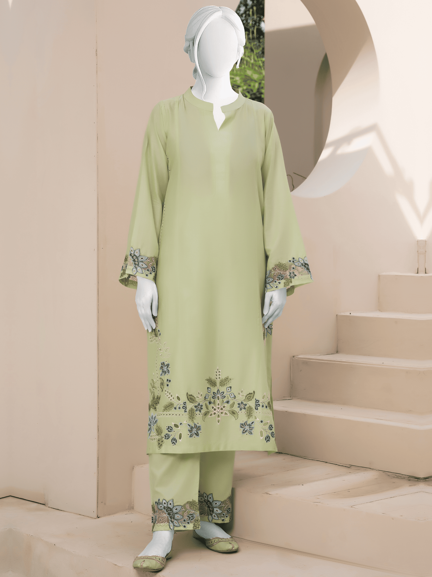 Embroidered Lawn 2PC Stitched