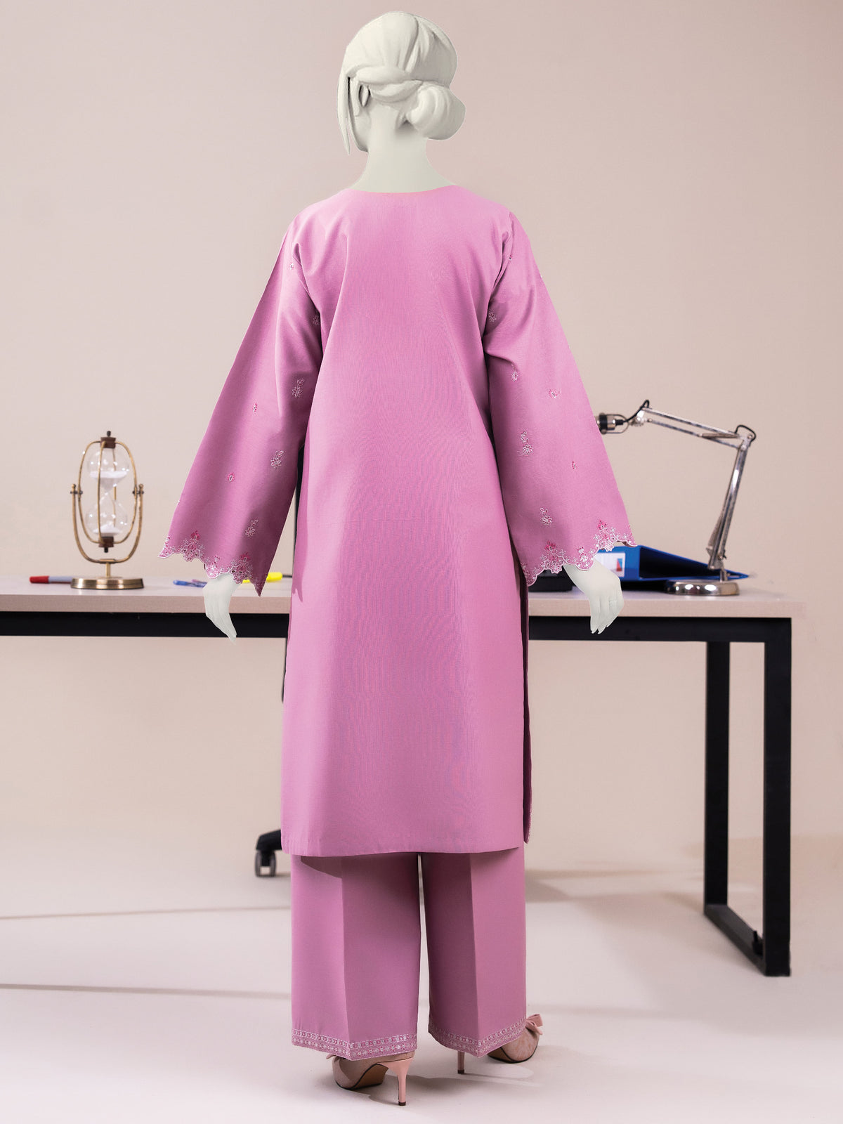 Embroidered Khaddar| Stitched