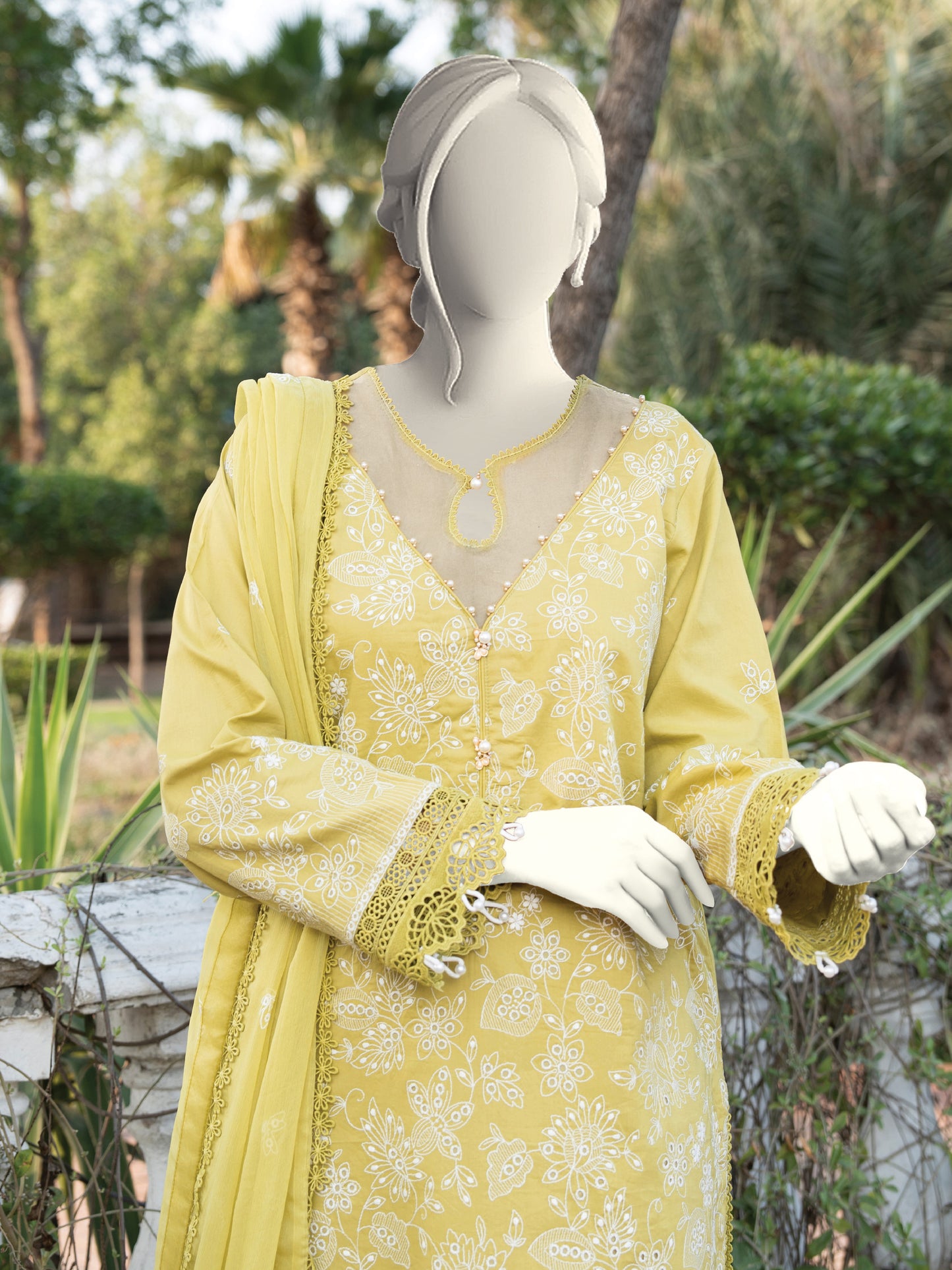 Embroidered Lawn
