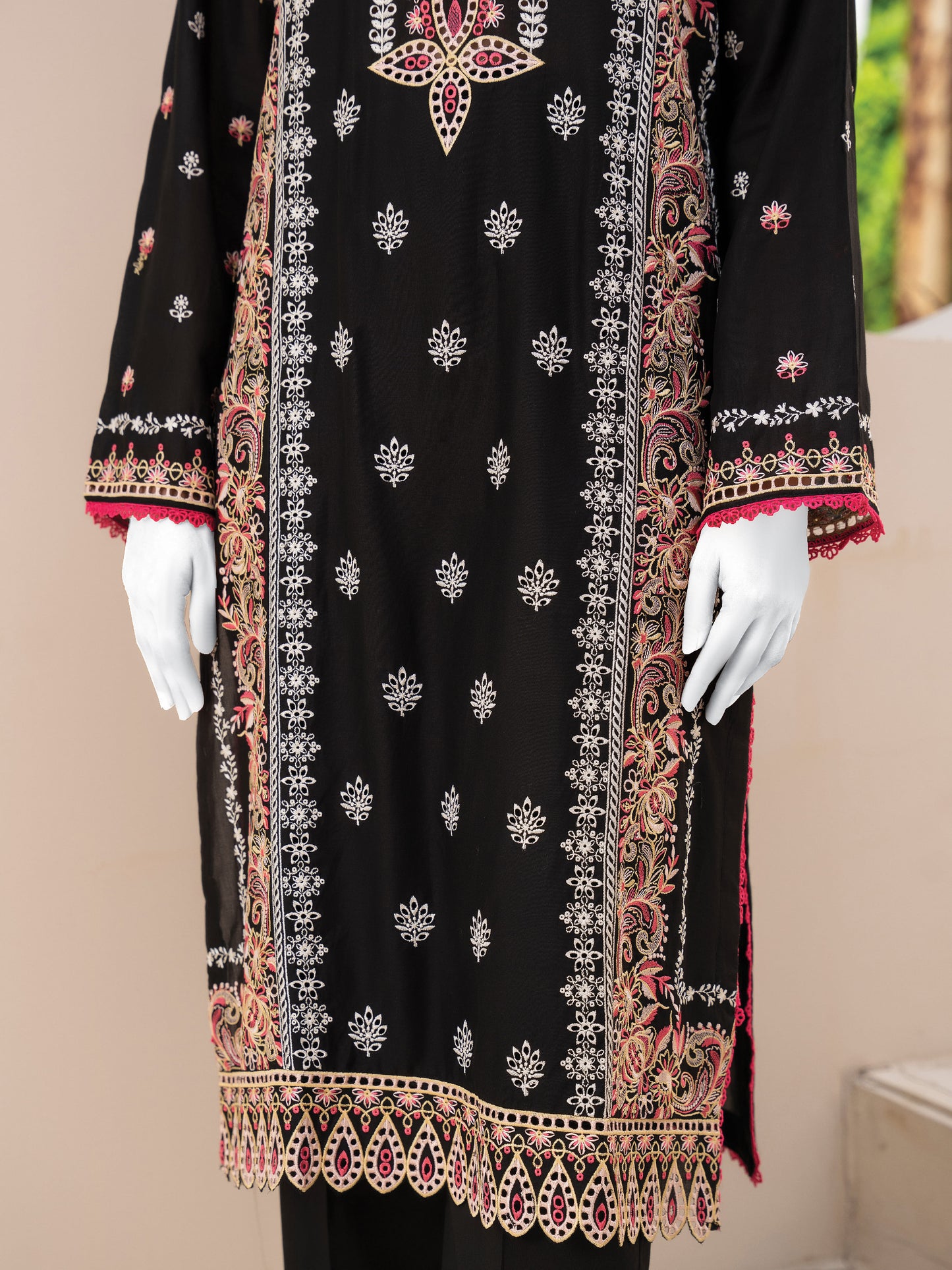 Embroidered Lawn 2PC Stitched