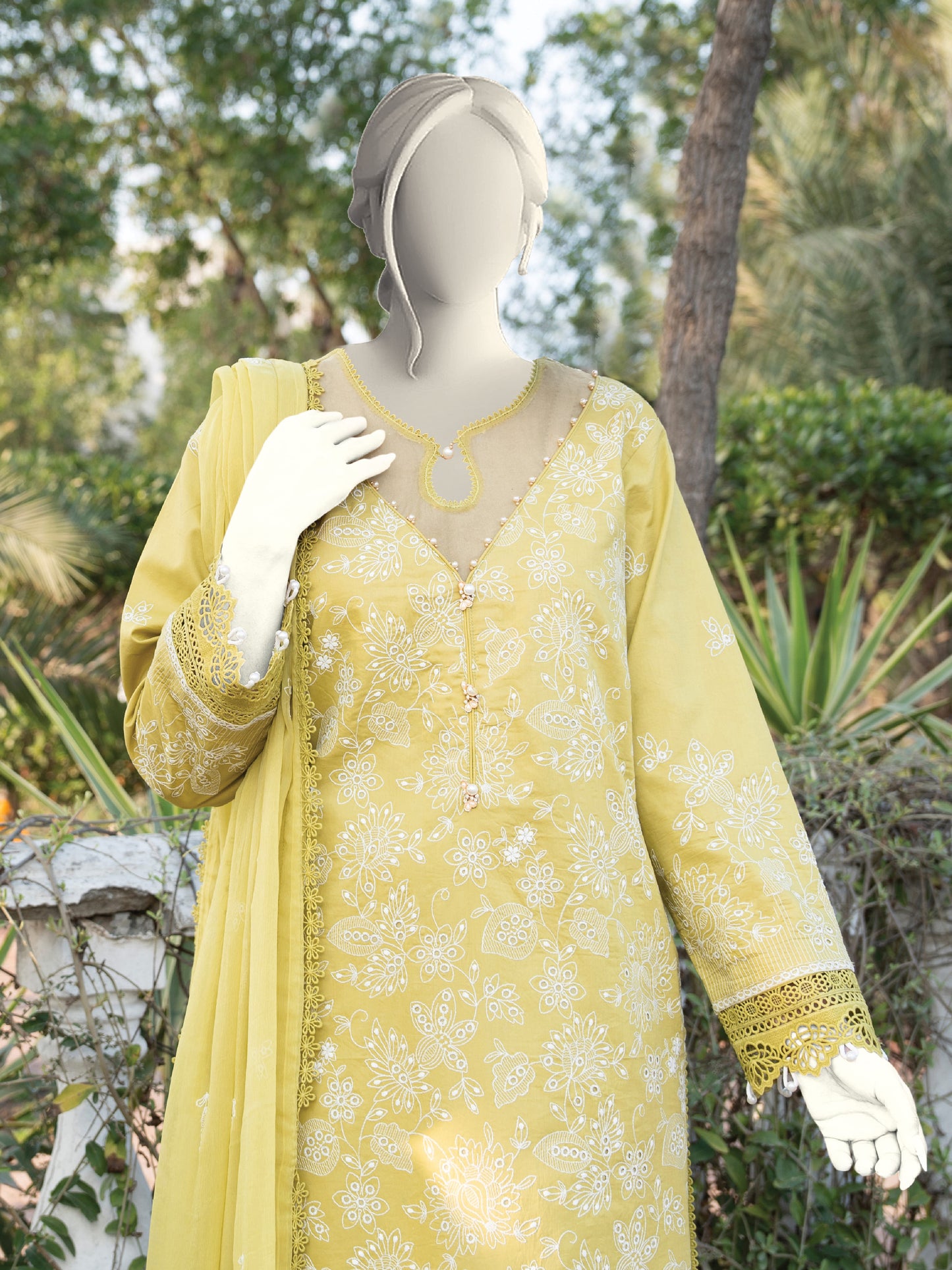 Embroidered Lawn