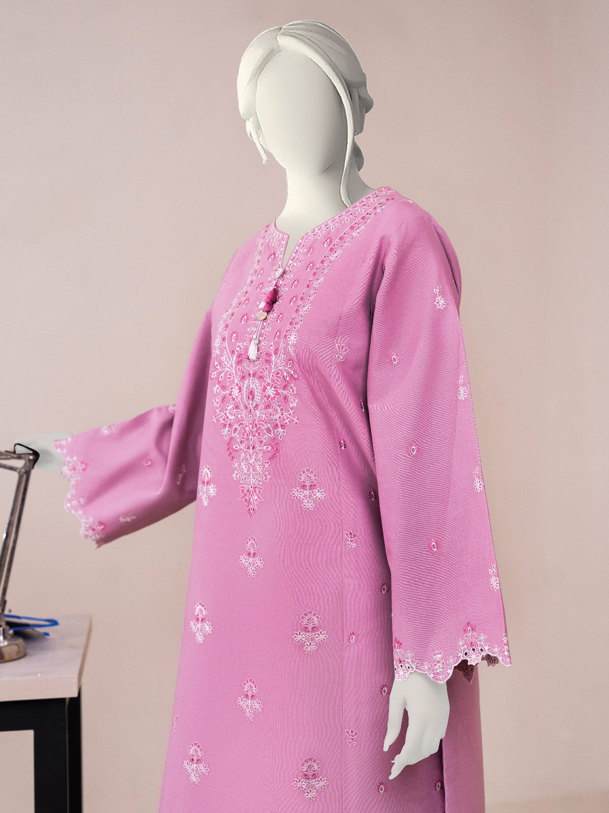 Embroidered Khaddar| Stitched