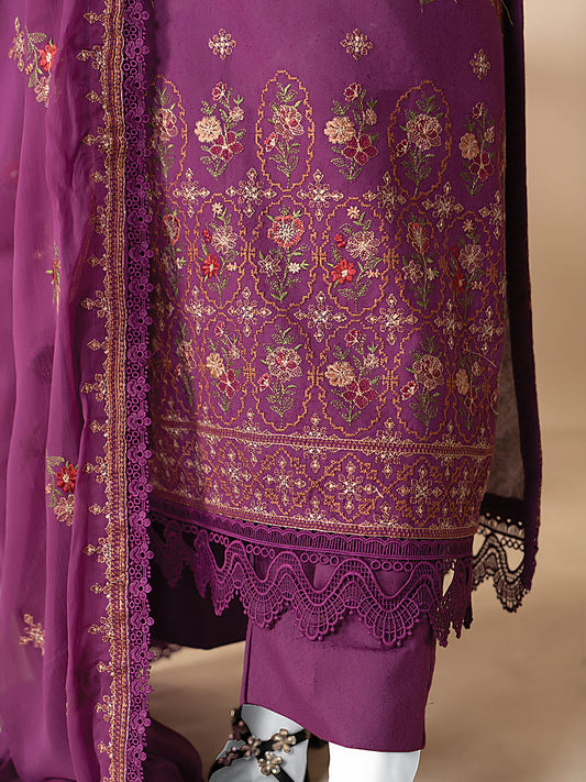 Embroidered Karandi