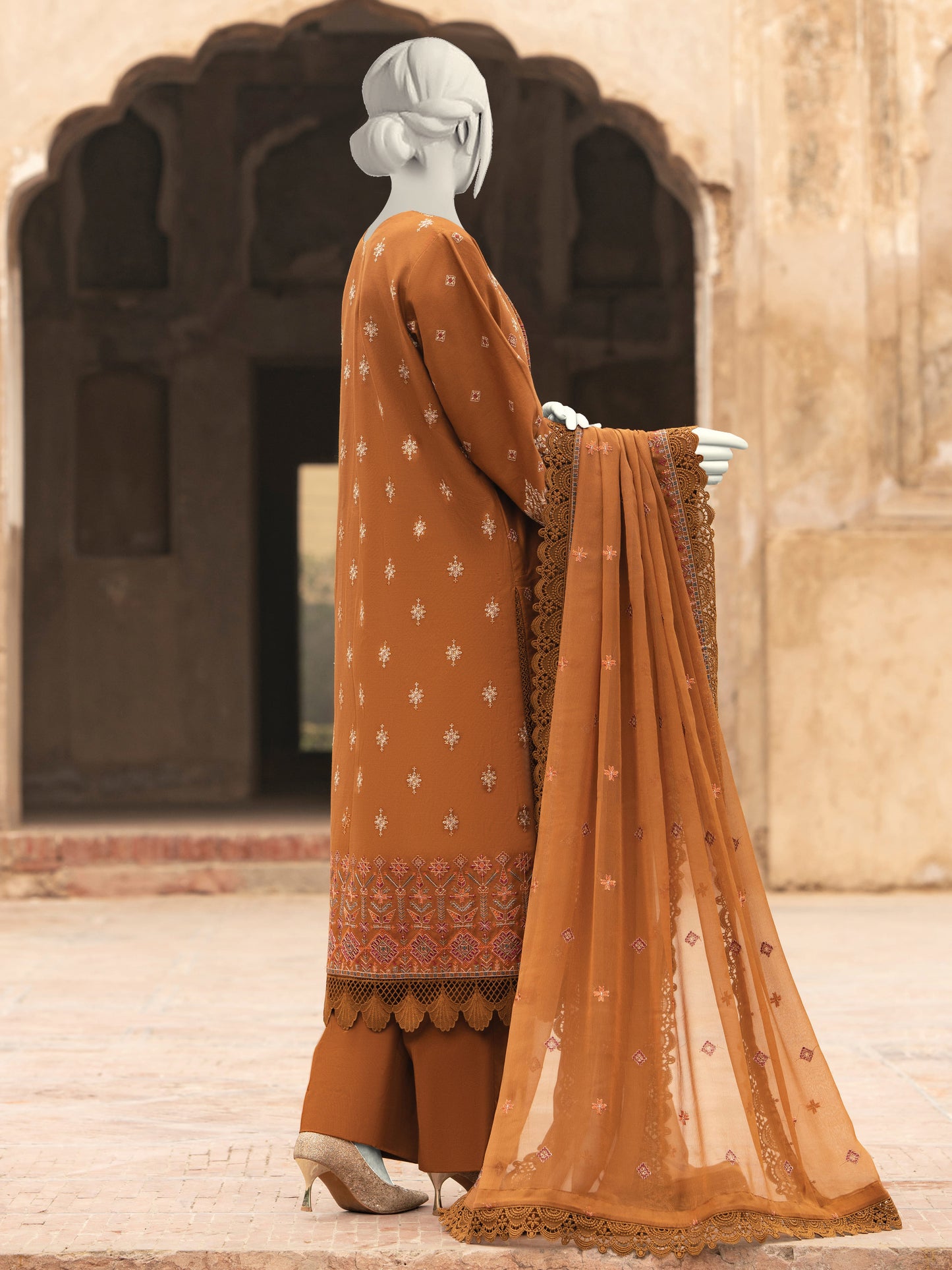 Embroidered Khaddar