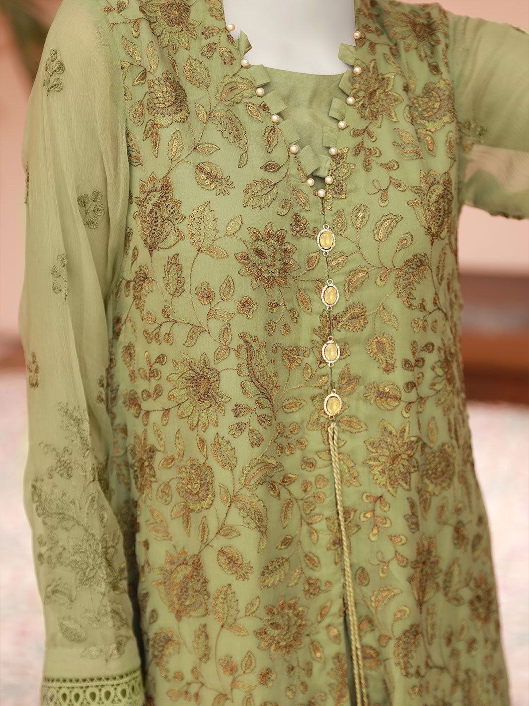 Embroidered Chiffon