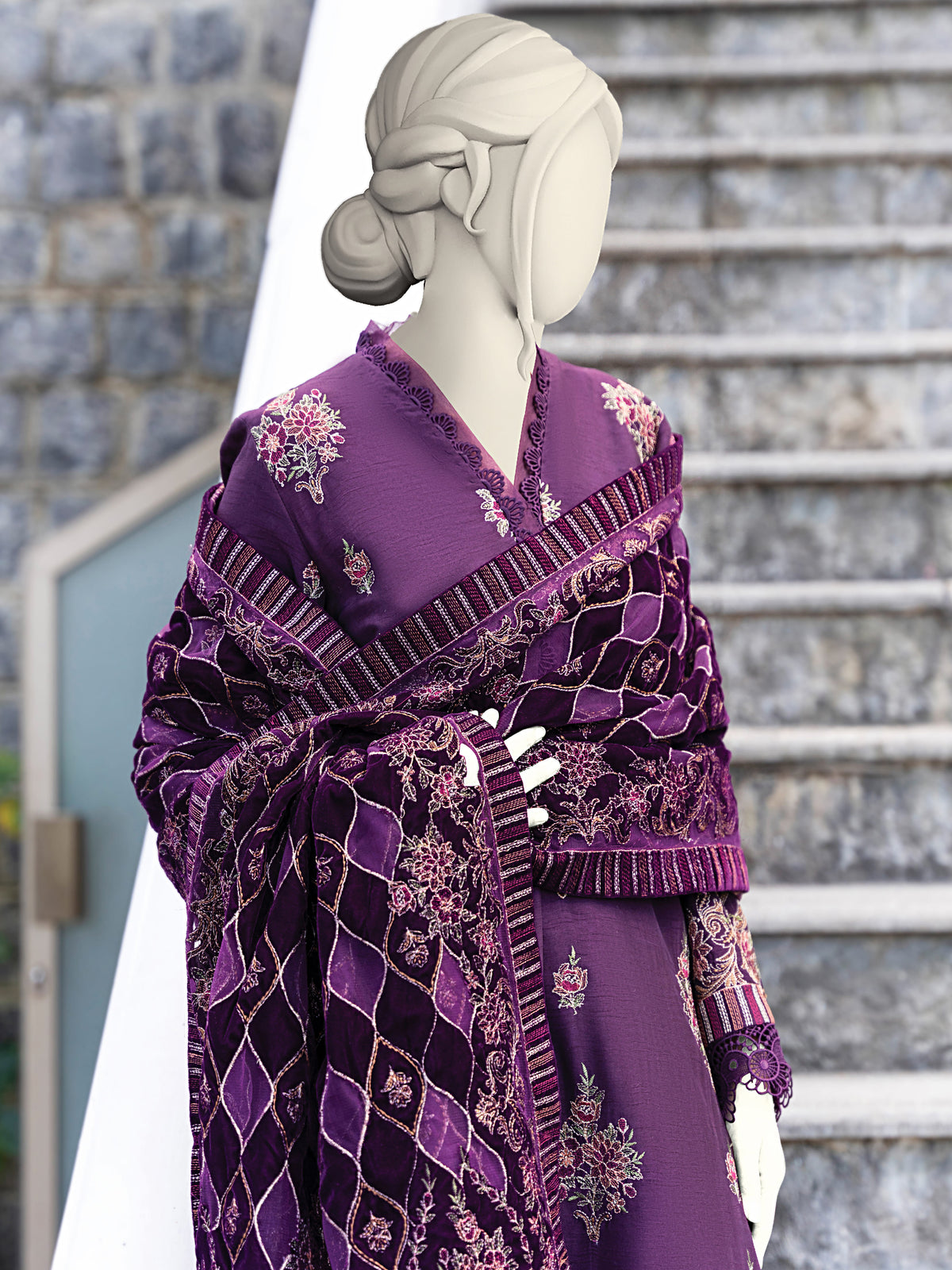 Velvet Shawl