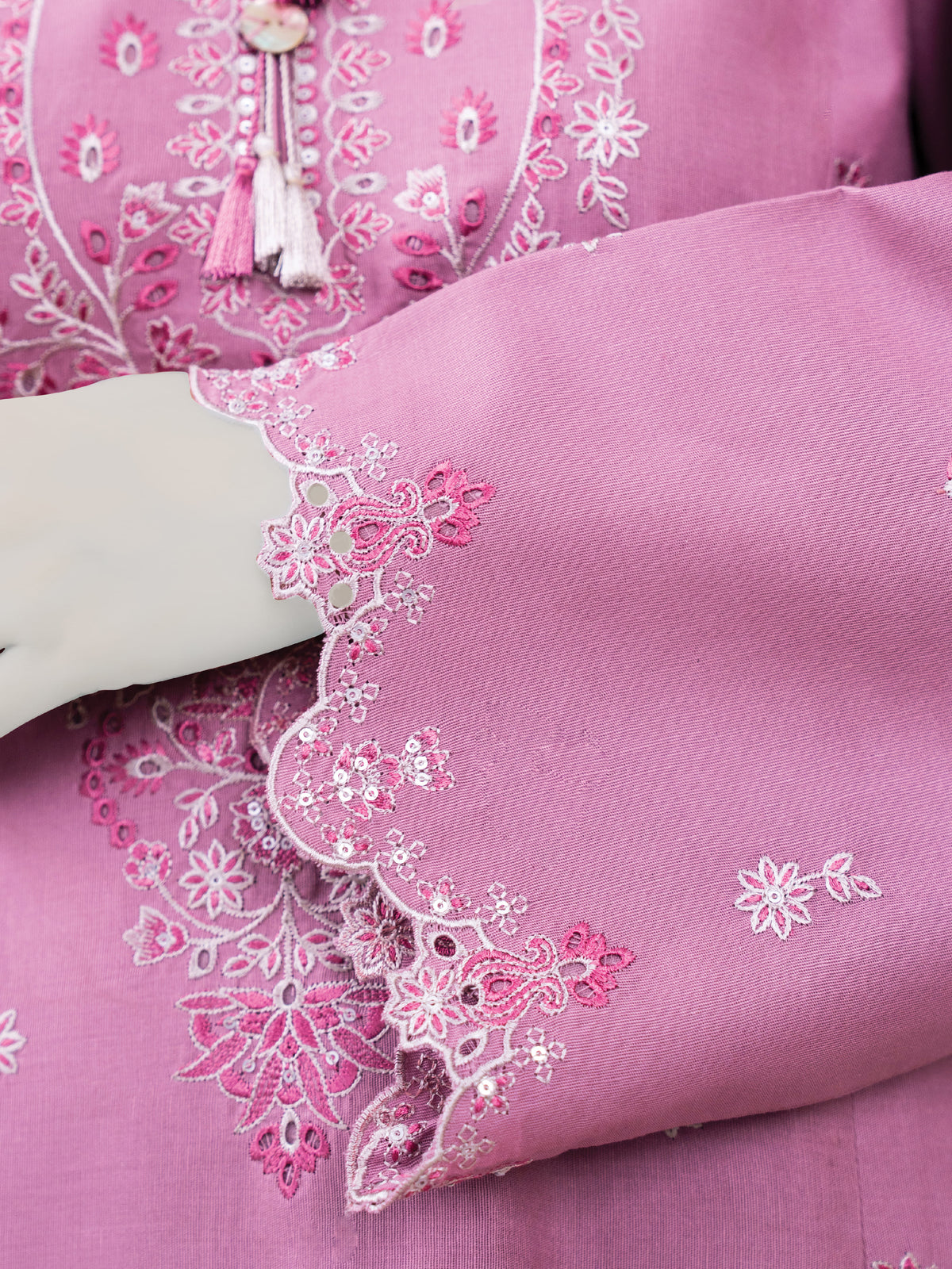 Embroidered Khaddar| Stitched