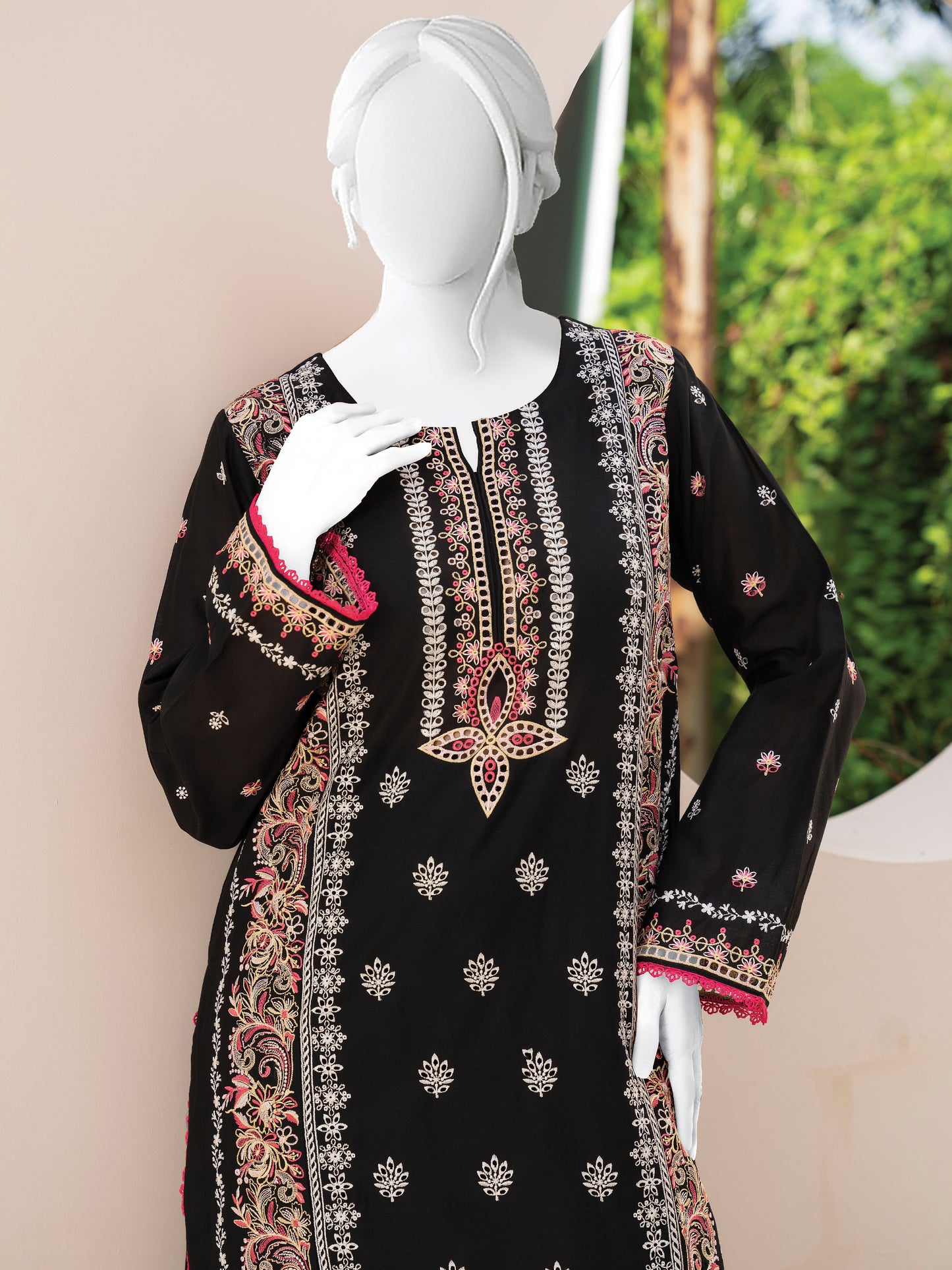 Embroidered Lawn 2PC Stitched