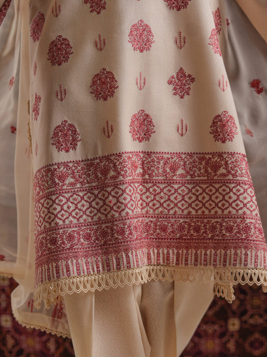 Embroidered Karandi