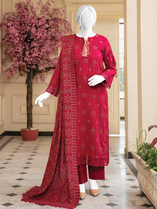 Embroidered Karandi