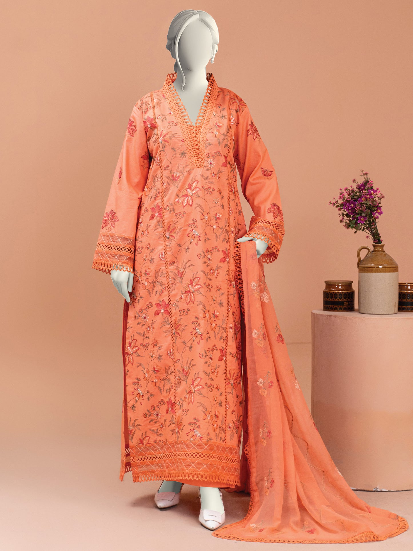 Embroidered Lawn