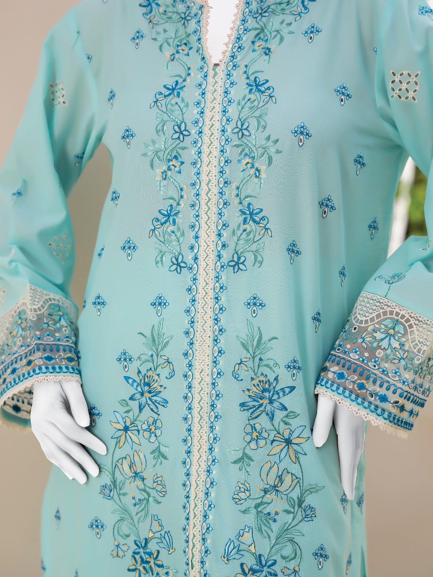 Embroidered Lawn 2PC Stitched