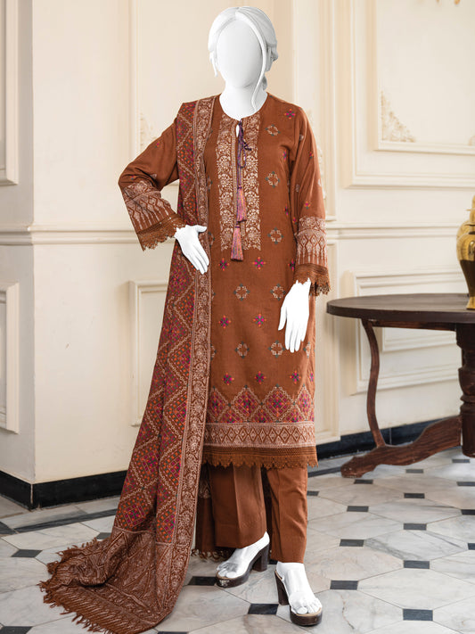 Embroidered Karandi