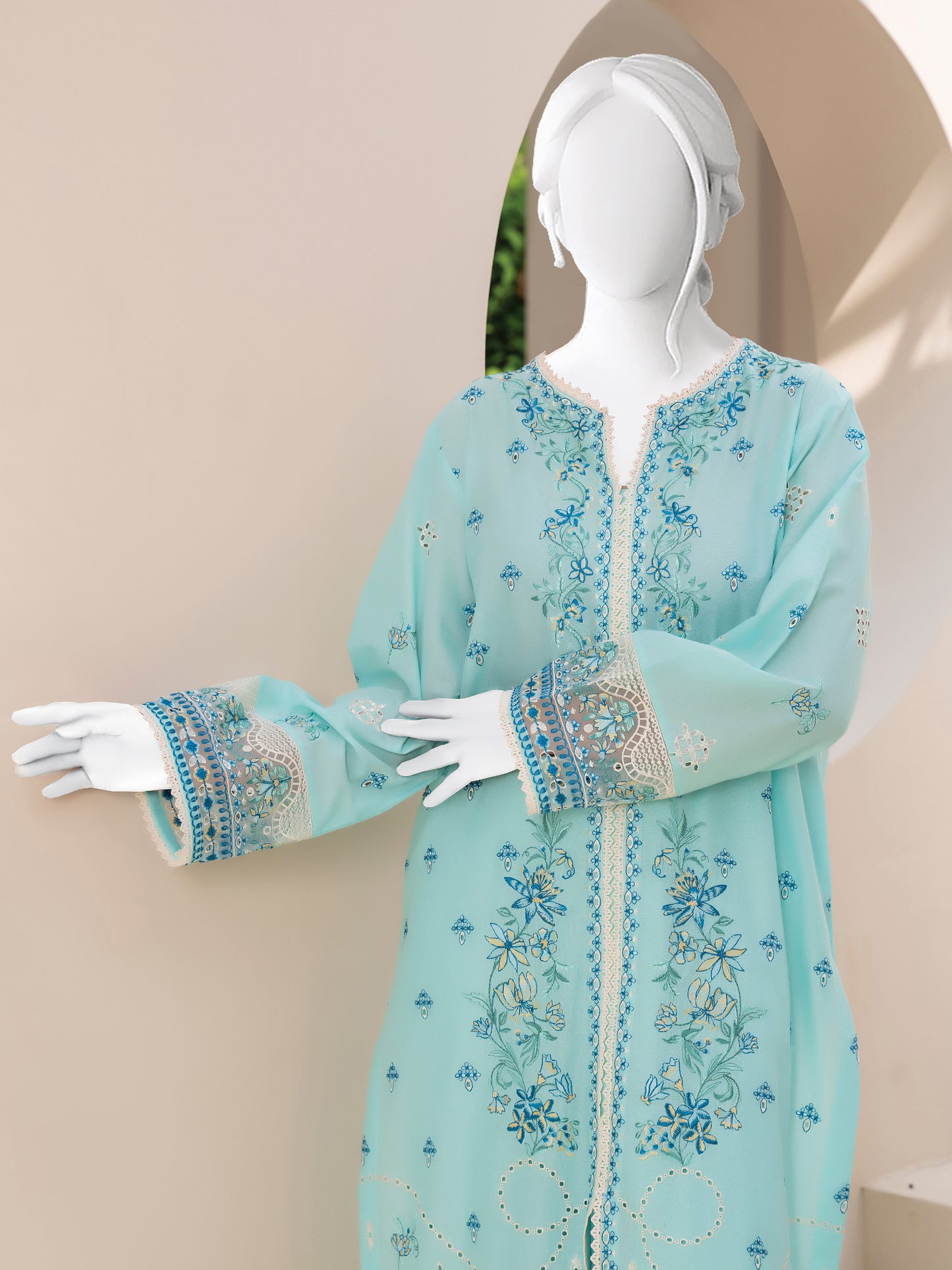 Embroidered Lawn 2PC Stitched