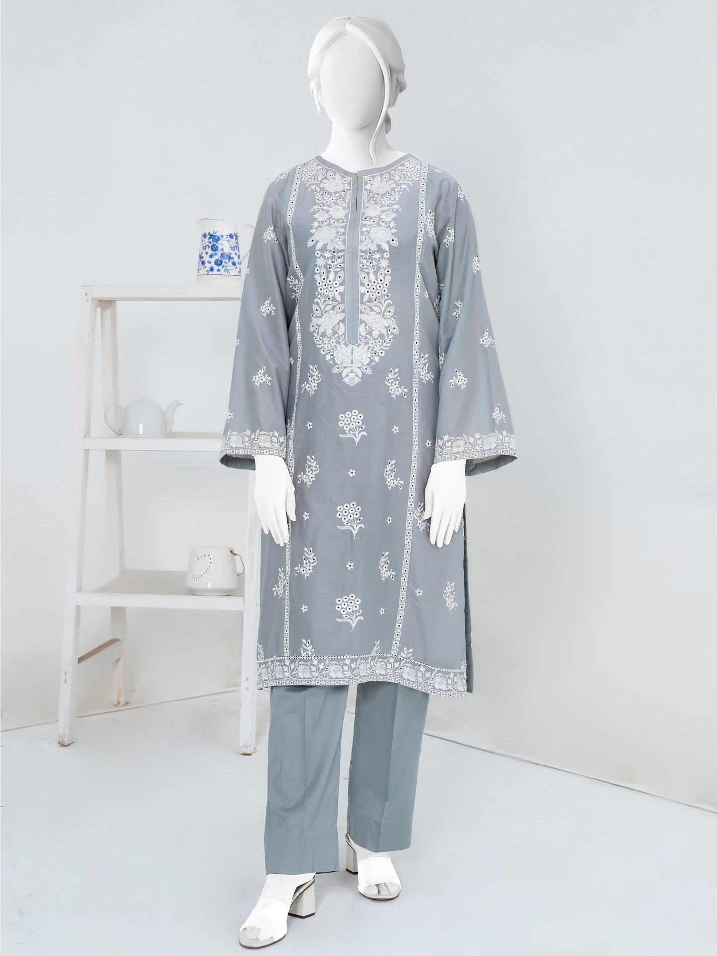 Embroidered Lawn 2PC Stitched