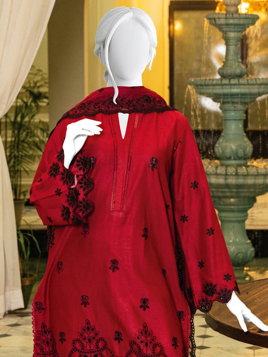 Schiffli Embroidered Khaddar