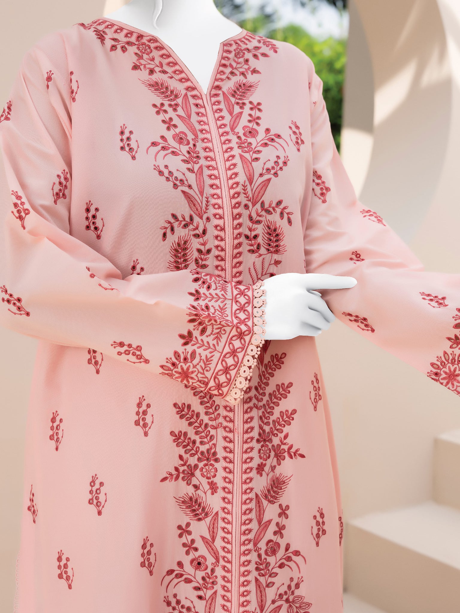 Embroidered Lawn 2PC Stitched