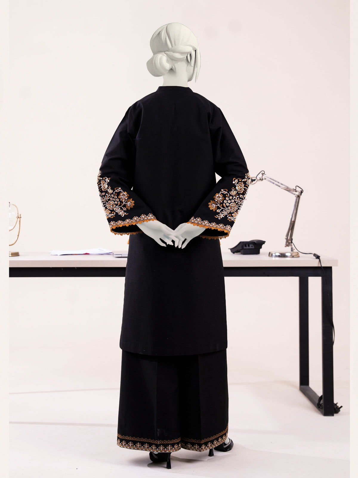 Embroidered Khaddar | Stitched