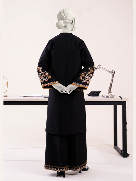 Embroidered Khaddar | Stitched