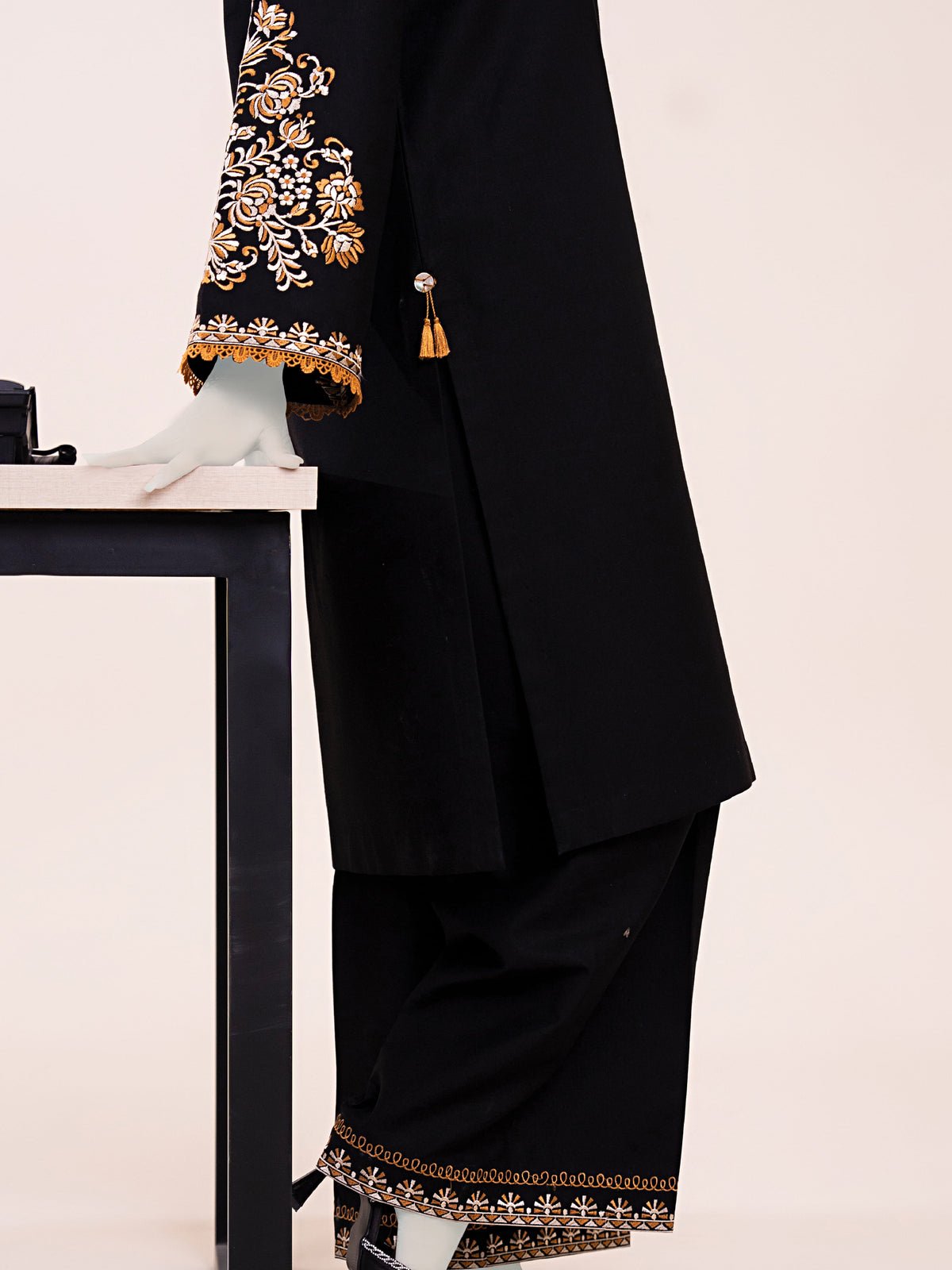 Embroidered Khaddar | Stitched
