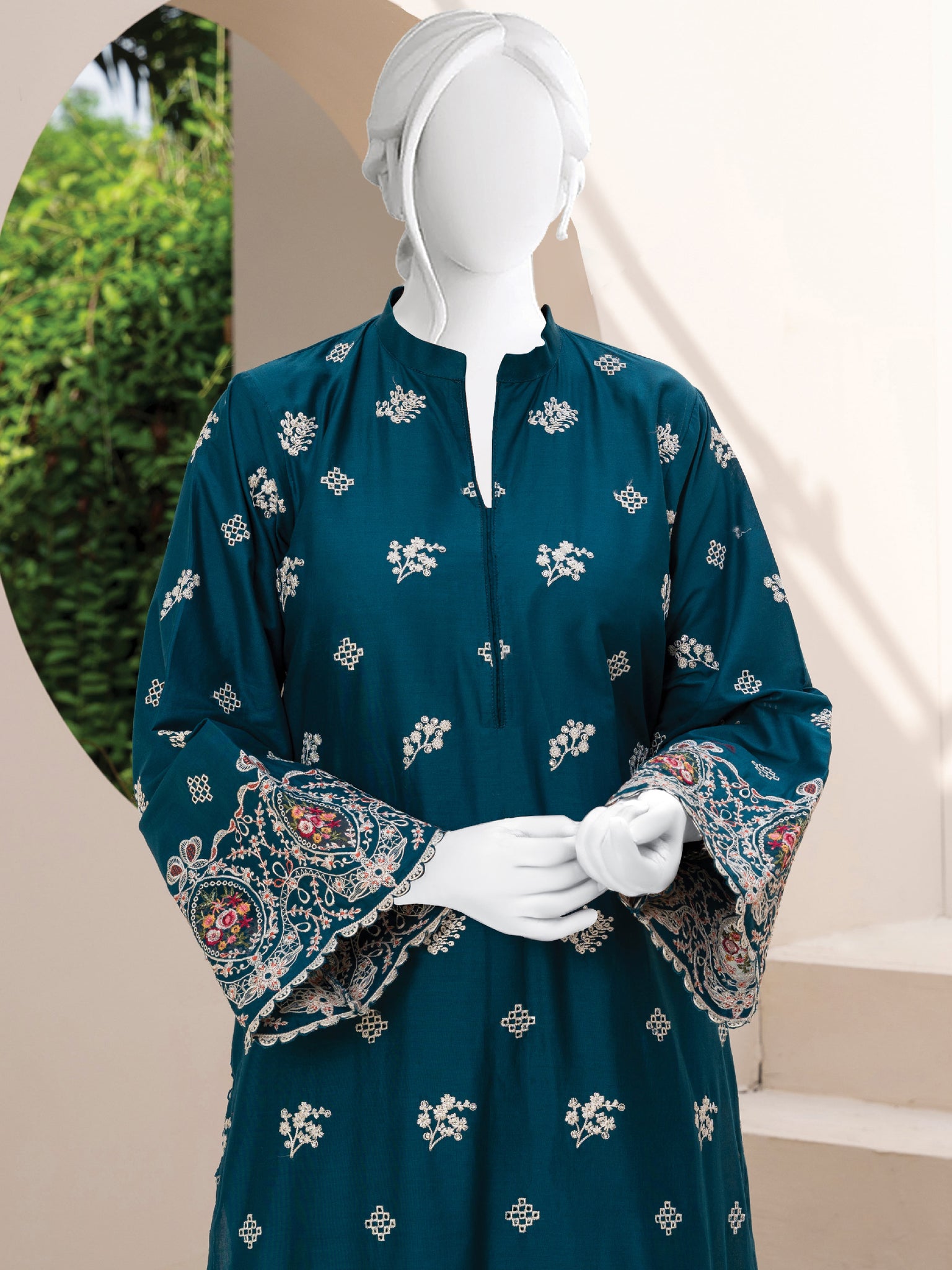 Embroidered Lawn 2PC Stitched