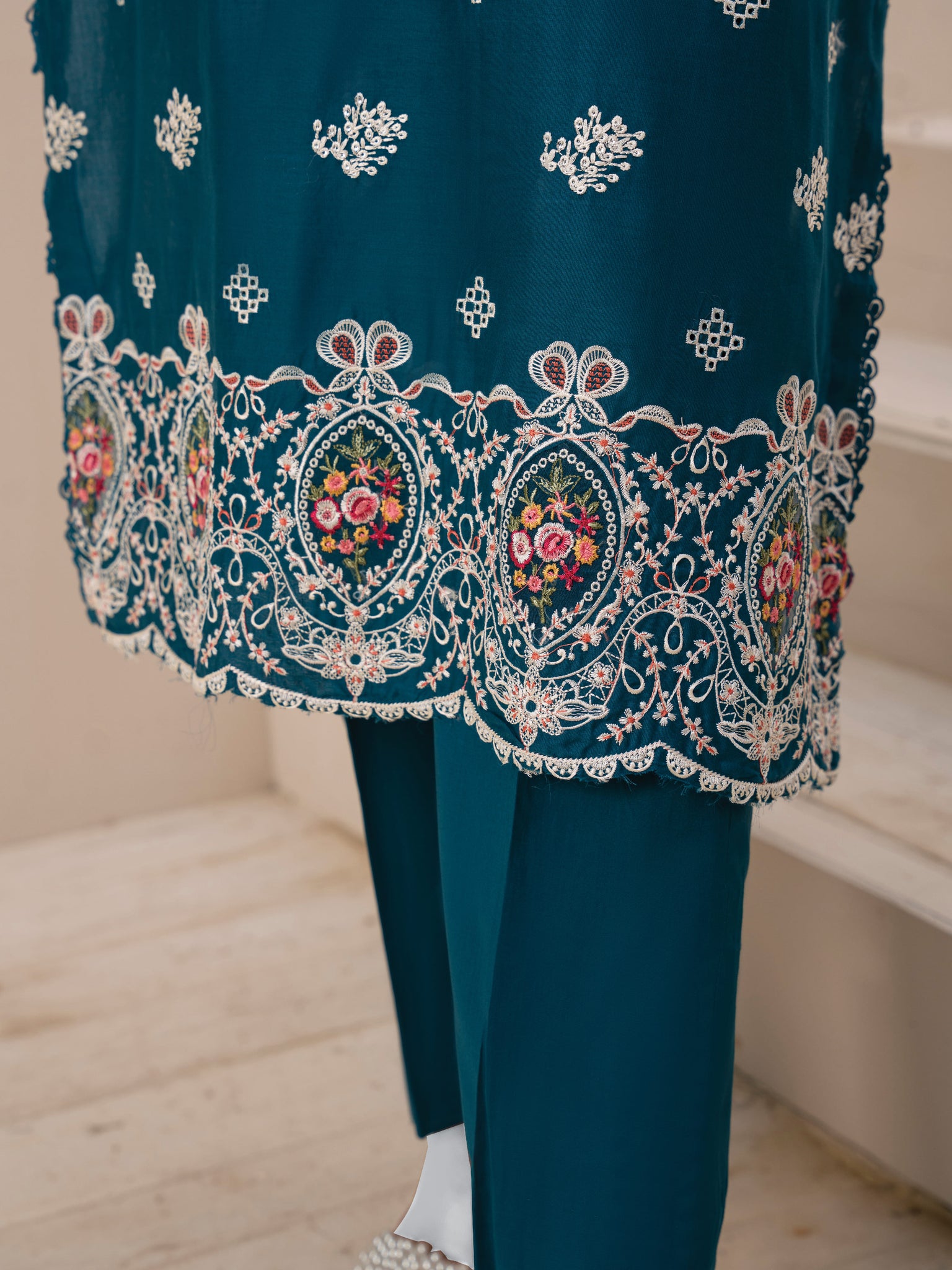 Embroidered Lawn 2PC Stitched