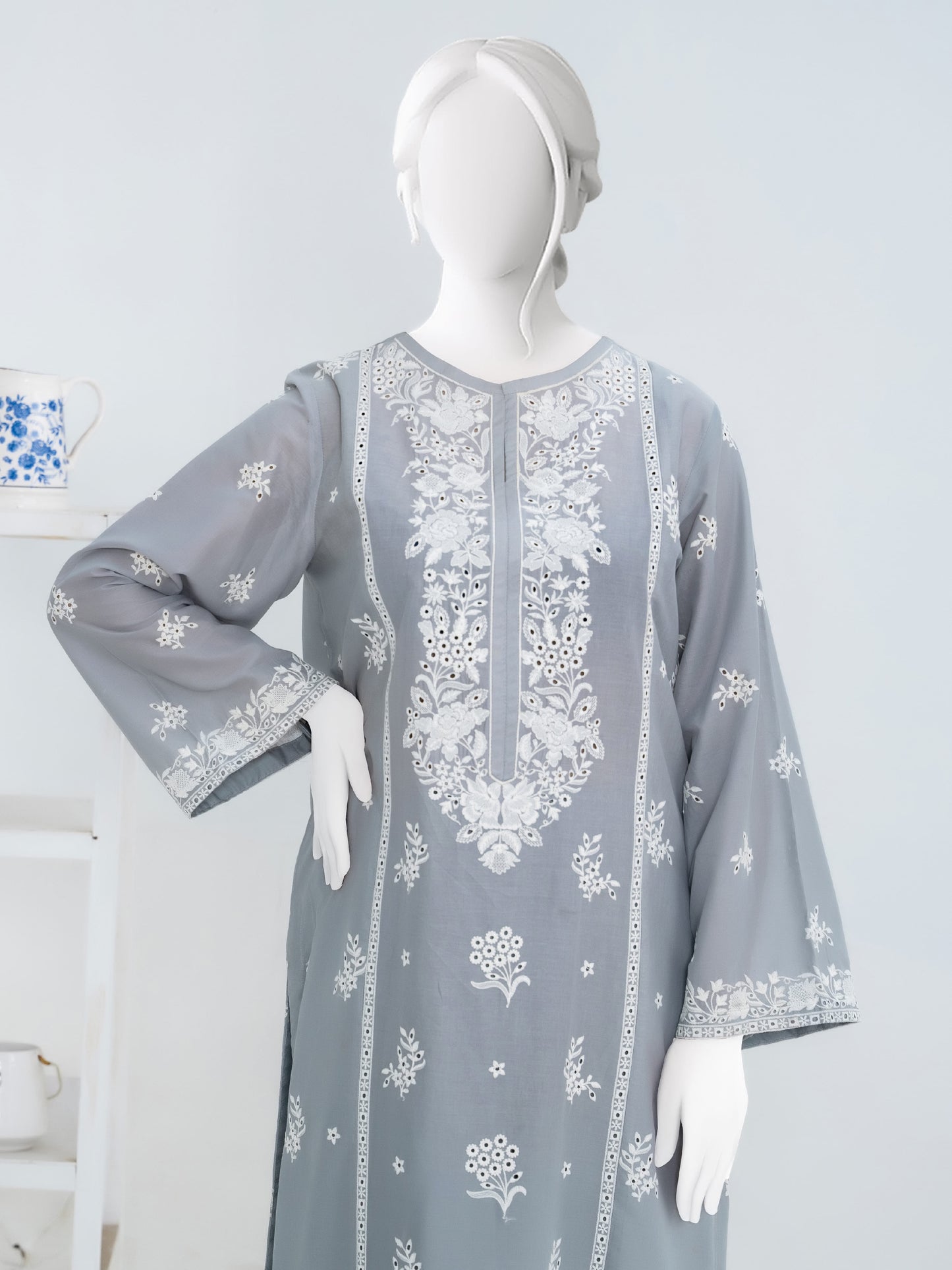 Embroidered Lawn 2PC Stitched