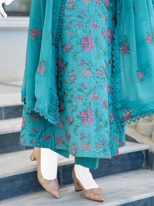 Embroidered Karandi
