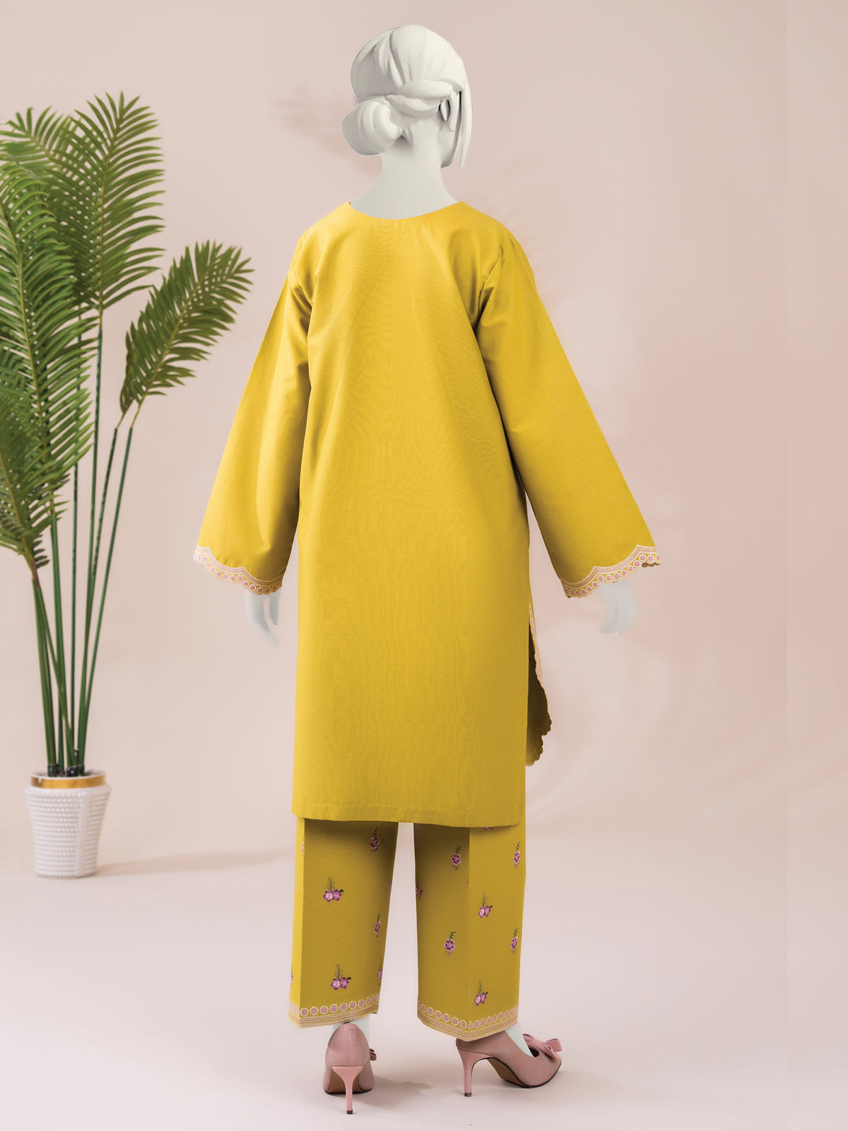 Embroidered Khaddar | Stitched