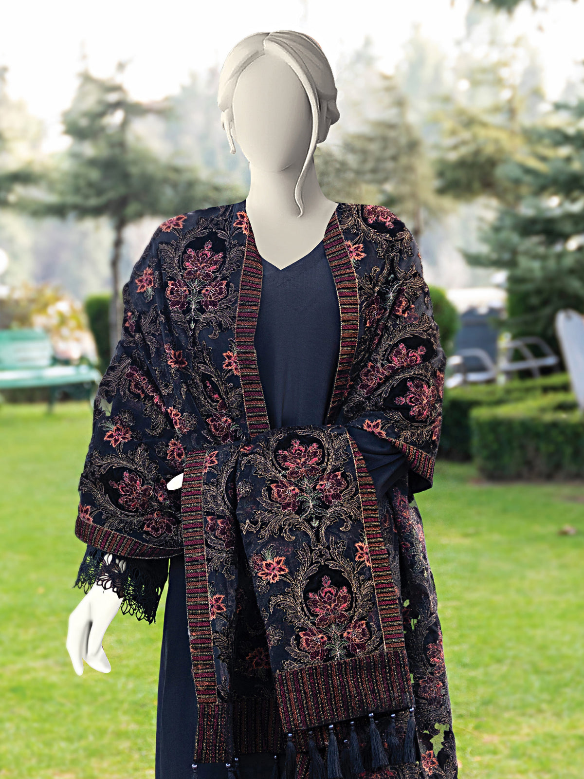 Velvet Shawl