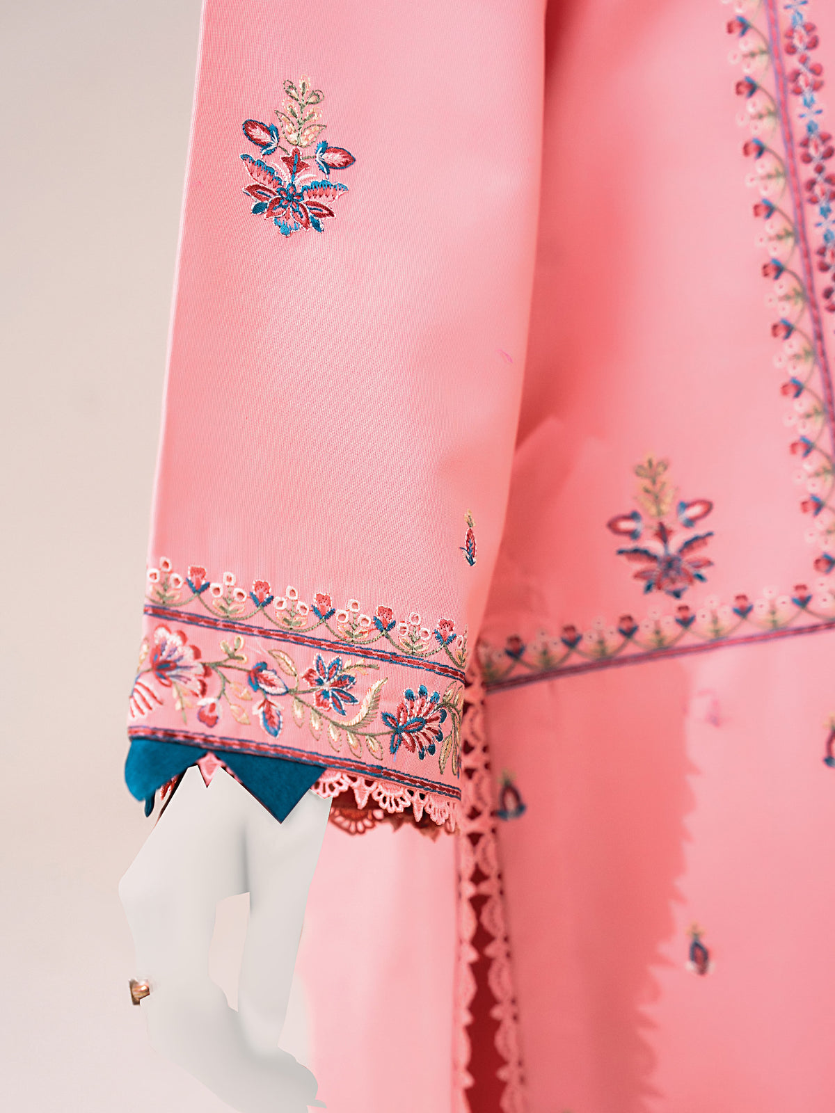 Embroidered Khaddar | Stitched