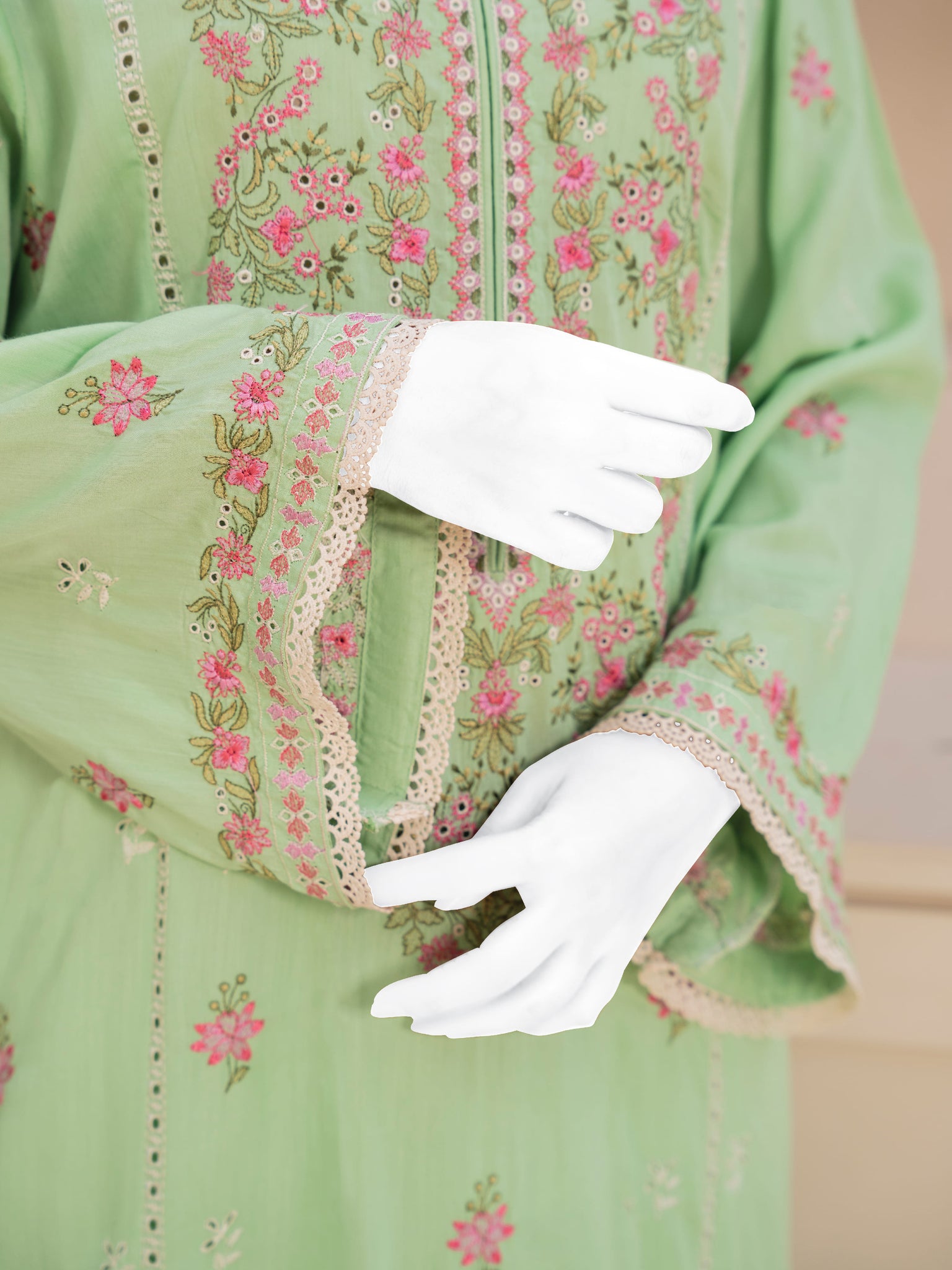 Embroidered Lawn 2PC Stitched