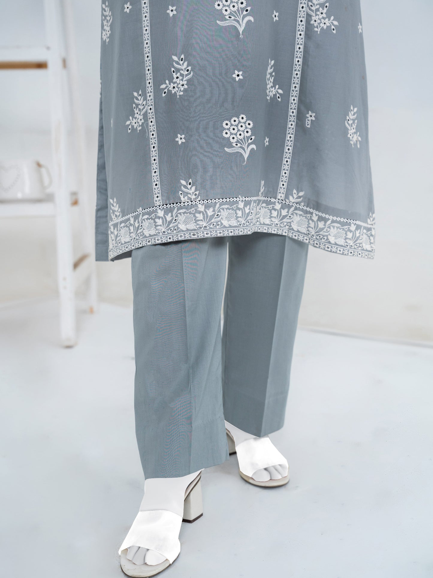 Embroidered Lawn 2PC Stitched