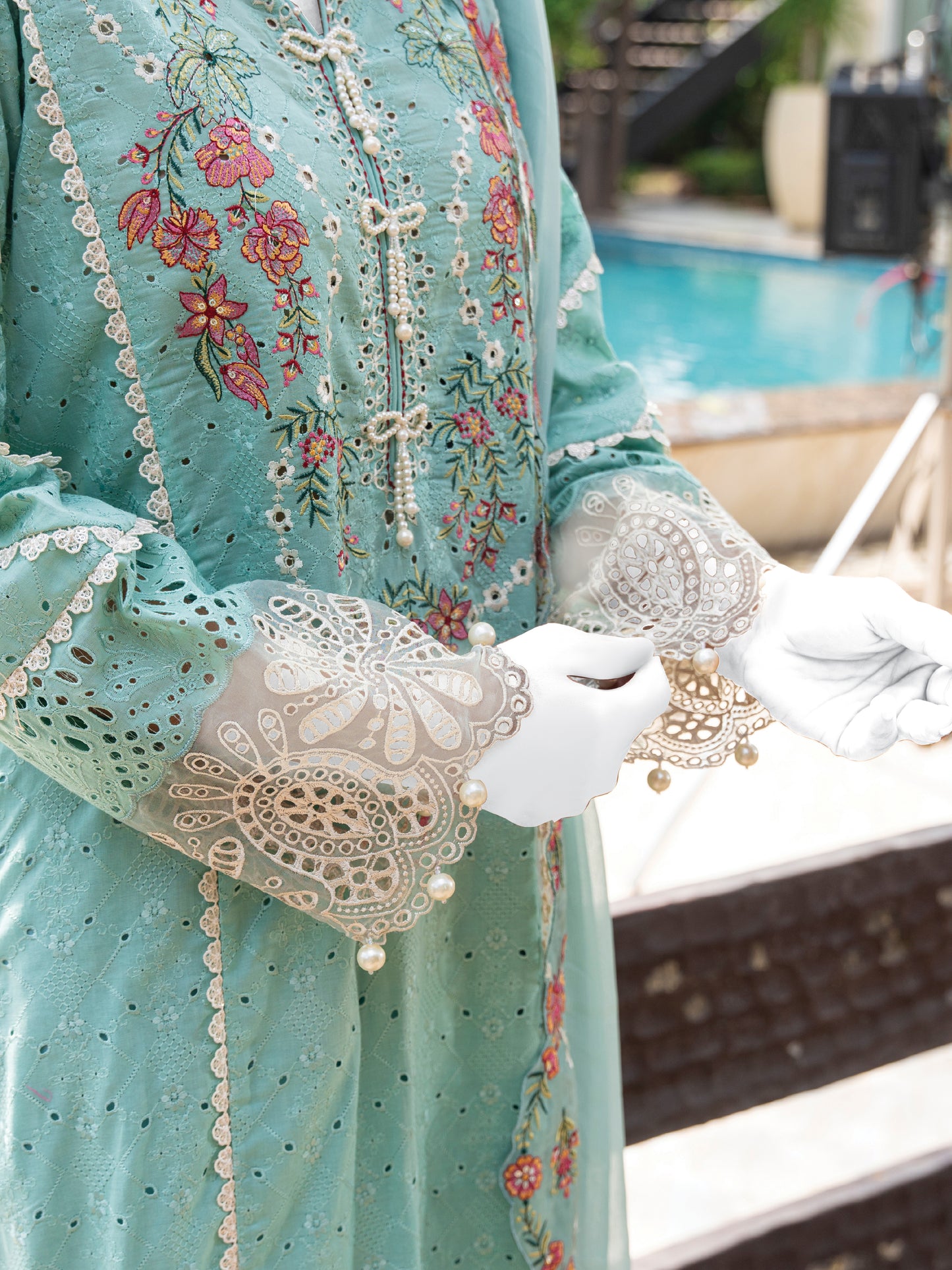 Embroidered Lawn Stitched 3-Pc