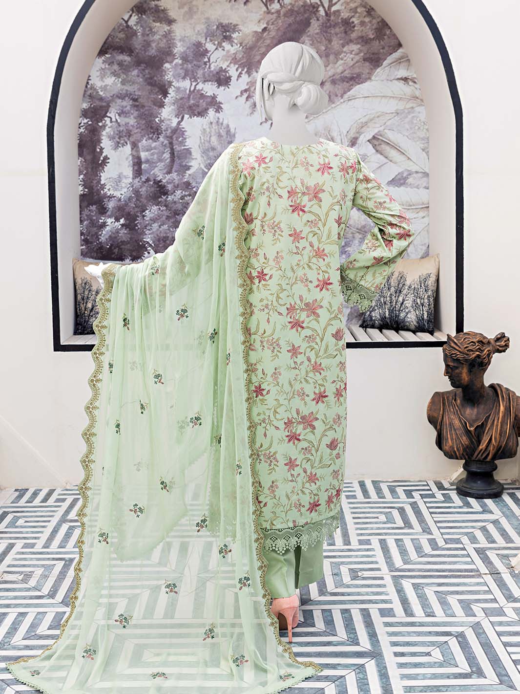 Embroidered Lawn