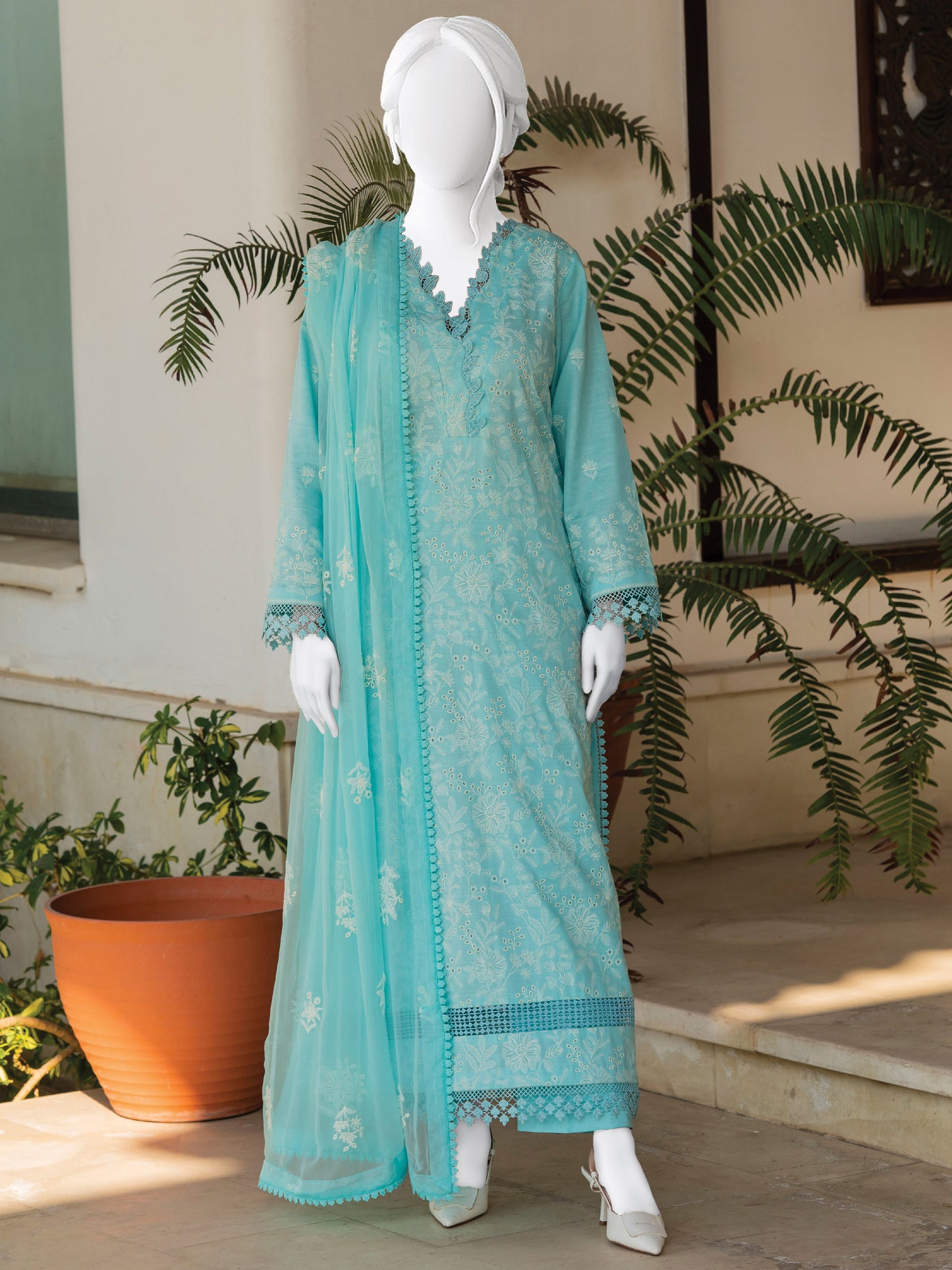 Embroidered Lawn