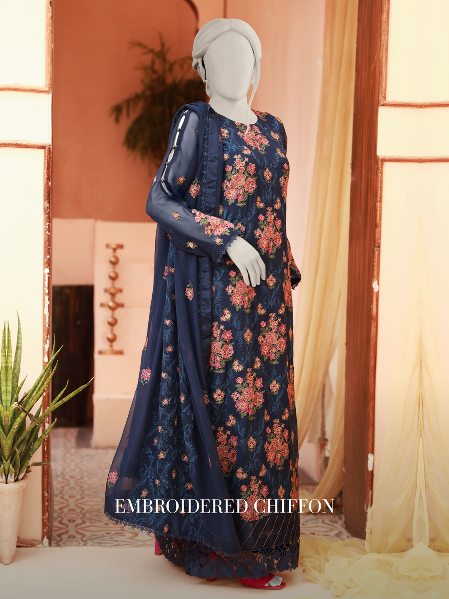 Embroidered Chiffon